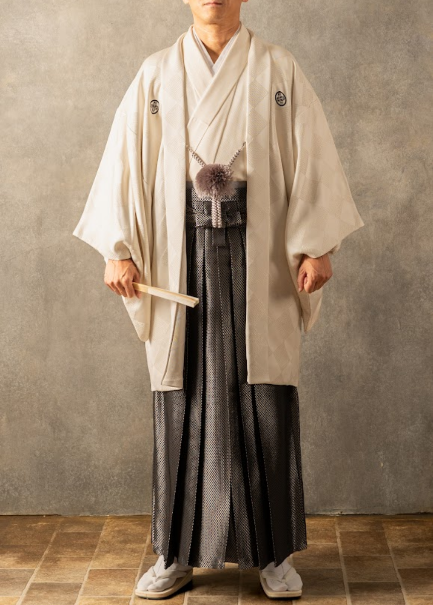 市松紋付